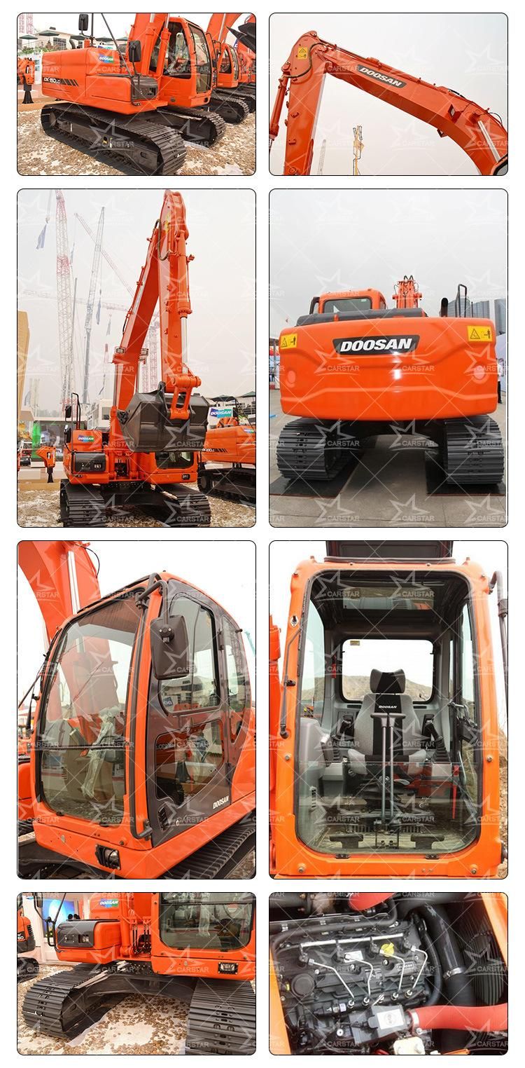 Used Doosan Dh220-7/ Dh225-9/Dh225-7/Dh300-7/Dh150-7/Dx210W-9/Dh215-7dh300LC-7/ Crawler Used Excavator Doosan
