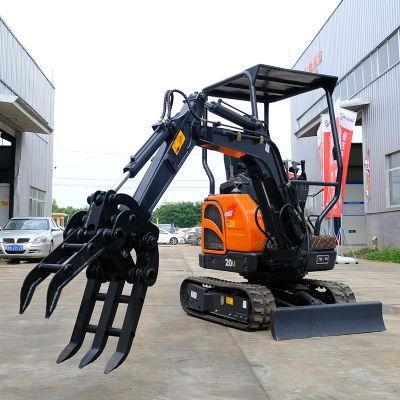 Chinese Mini Digger Excavator 1 2 3.5 Ton Mini Excavator for Sale
