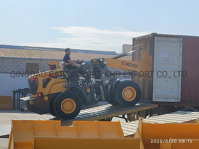 Syzg 0.8ton Mini Wheel Loader Small Loader for Sale
