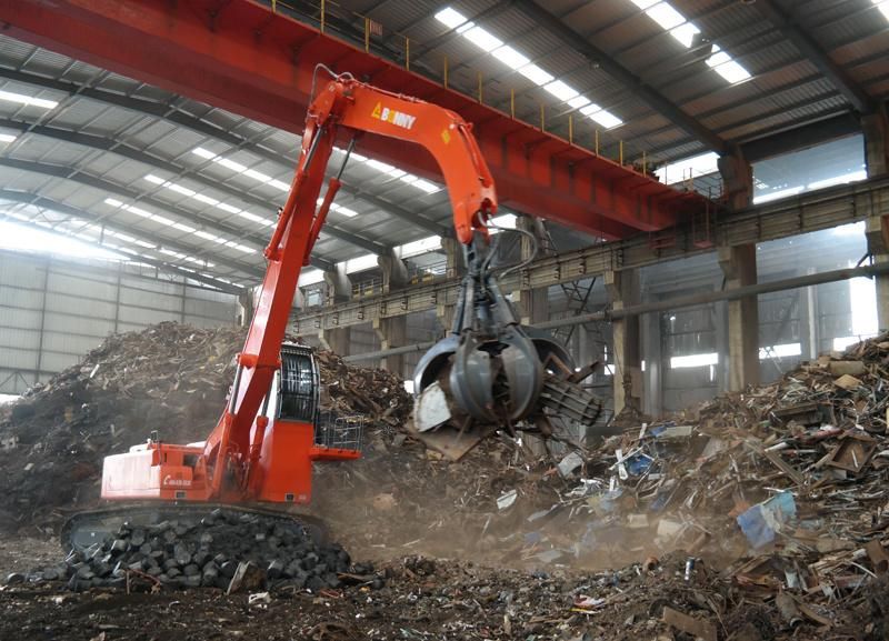 China Wzyd42-8c Bonny 42 Ton Hydraulic Material Handler for Scrap Metal