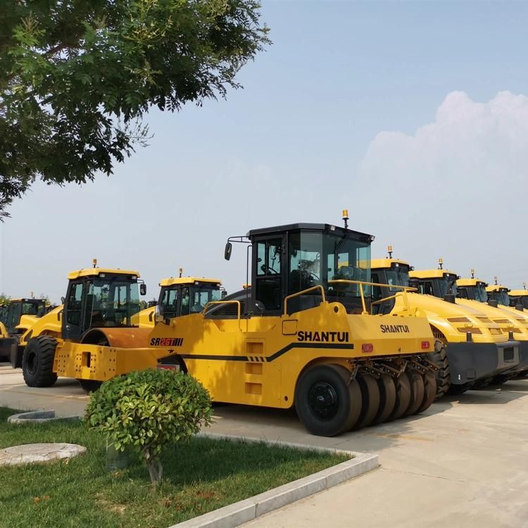 Hydrostatic Drive Pneumatic Road Roller Sr30yt Shantui Asphalt Roller