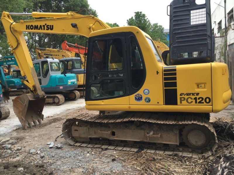 12t Medium Size Japan Made Used Komatsu PC120-6 Crawler Excavator