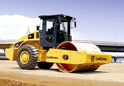 Liugong Clg616 16 Ton Mechanical Vibratory Road Roller with Shangchai Engine