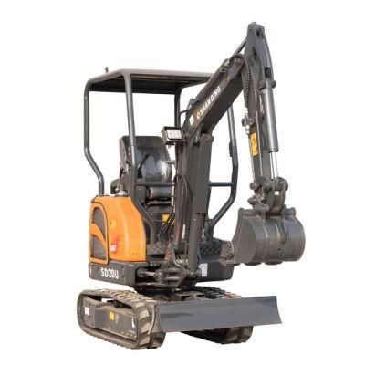 Shanding Brand Mini Excavator Small Bagger for Sale