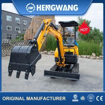 Excavating Machinery 1.8ton 2ton Micro Excavator for France