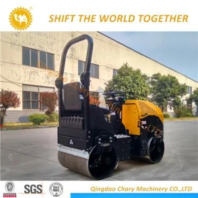 1000kg Drive on Hydraulic Vibratory Road Roller Compactor
