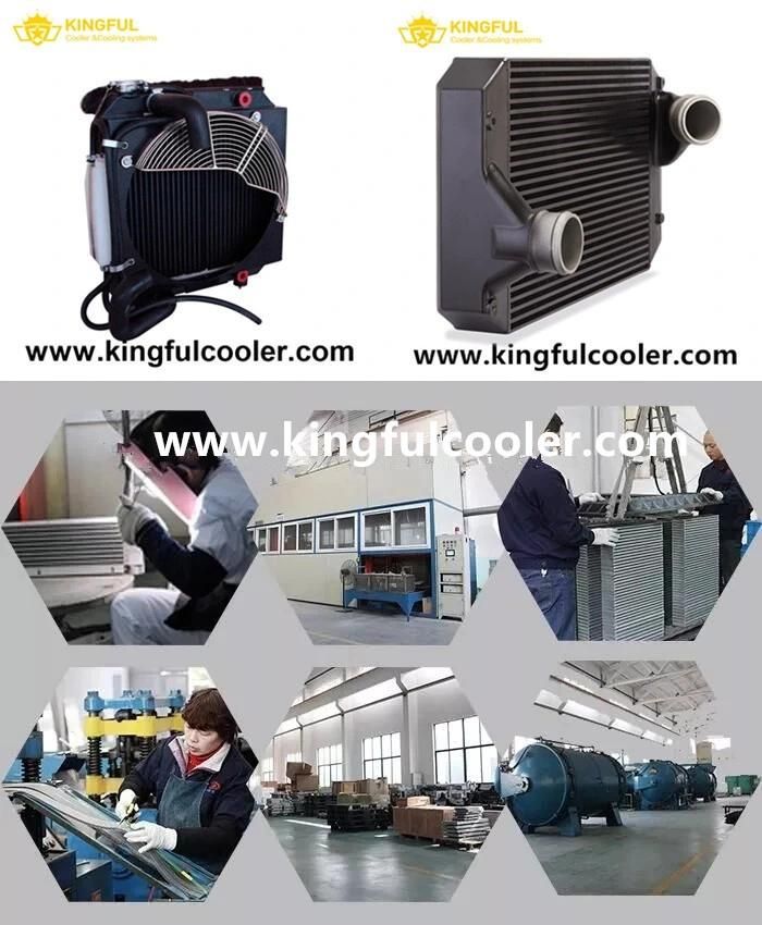 Excavator Oil Radiator Manufacture