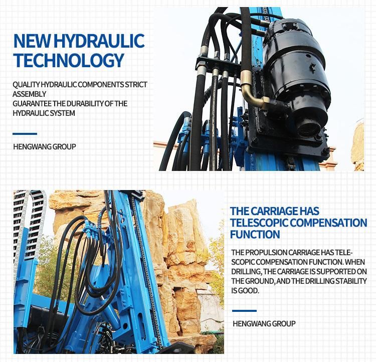 Hydraulic Impact Hammer Multi-Functional Pile Driver