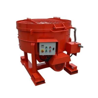 250kg portable castable refractory pan mixer for sale