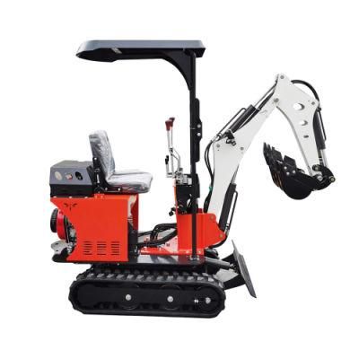 CE EPA Approved Popular 0.8ton 1t Mini Excavator