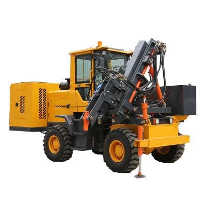 Factory Direct Wheel Diesel Pile Driver for Foundation Construction Engineering/Building Pile Excavating