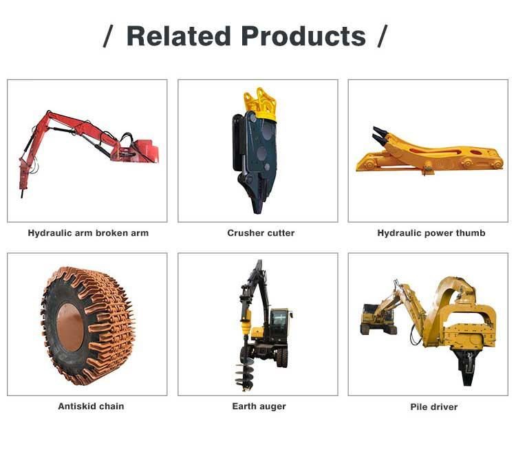 Excavator Hydraulic Clamp, Rotating Grapples, Log Grab for Excavator