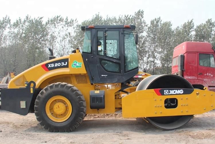 XCMG Xs203j 20 Ton Single Drum RC Vibratory Road Roller Compactor Price for Sale