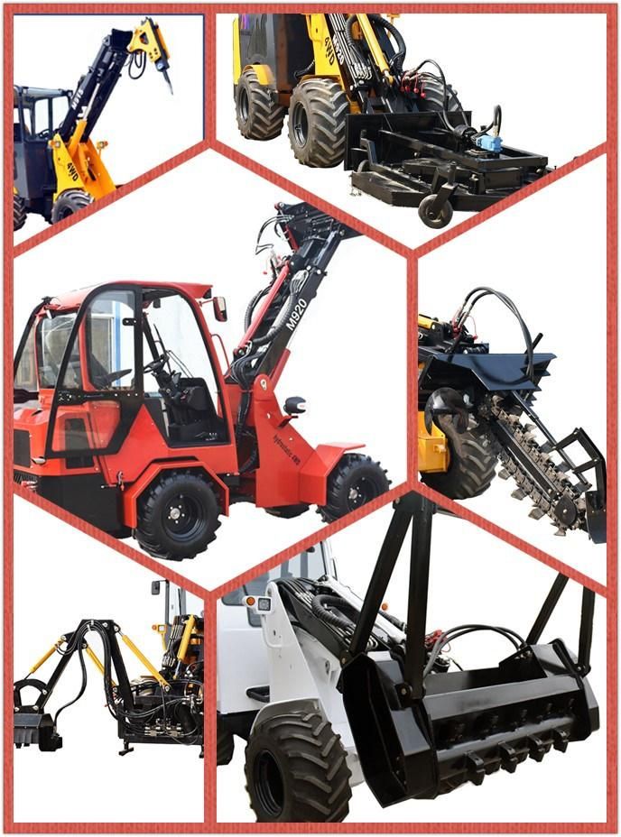 Best Cost Performance 2 Ton Front Loader with Backhoe