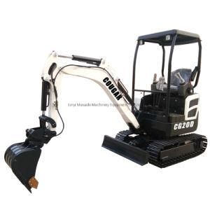 Cougar Cg20 2000kg Brand New (retractable chassis&zero tail) Backhoe Crawler Mini Excavator