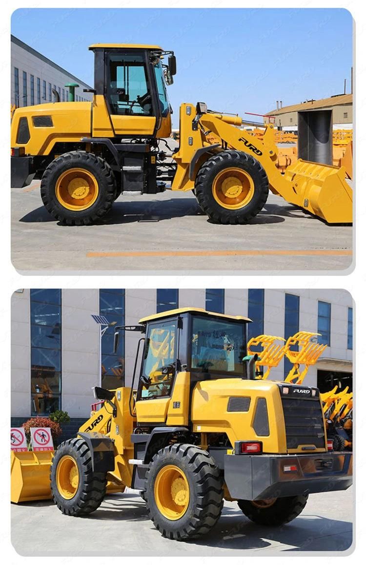 5ton 16/70-24 Tire Wheel Loader for Sale