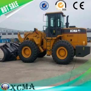 Construction 5 Tons Wheel Loader with Side-Dumping Bucket Machinery