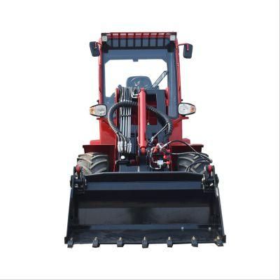 China 75 HP Small 4X4 Compact Trencher Farm Tractor Loader