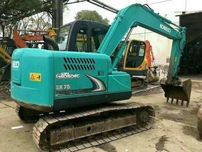 Used Hydraulic Excavator Kobelco Sk75/Sk75-8/Sk130 Excavator Low Price High Quality