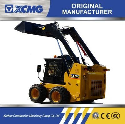 XCMG Xt760 Mini Skid Steer Loader Multifunction Chinese Small Skid Steer Loader Price (more models for sale)