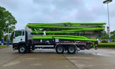 Zoomlion 38m 49m 52m Vertical Reach Mounted Concrete Pump Truck