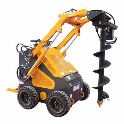 Factory Supply Full-Hydraulic Skid Steer Loader Earth Auger for Skid-Steer Loader