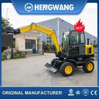 Brand New 4ton Small Mini Excavator with Wheels