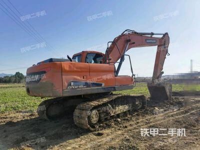 Used Mini Medium Backhoe Excavator Doushan Dx215-9c Construction Machine Second-Hand
