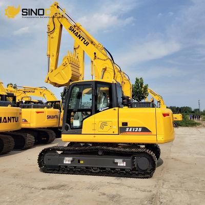 Se135 Shantui Excavator Price Shantui Official Se135 13 Ton Crawler Excavator for Sale