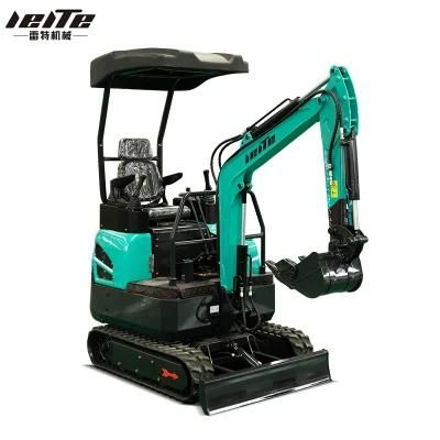 New Mini Excavator Prices with Different Size Excavator Bucket 1.0t 1.5t 1.7t 1.8t Digger for Sale