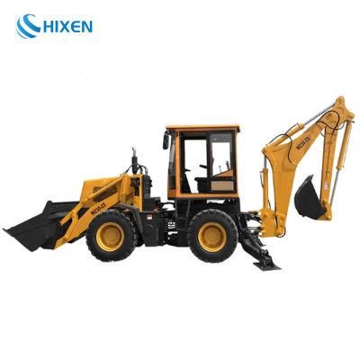 Cheap Price China Hydraulic Backhoe Loader Mini Wheel Loader Digger