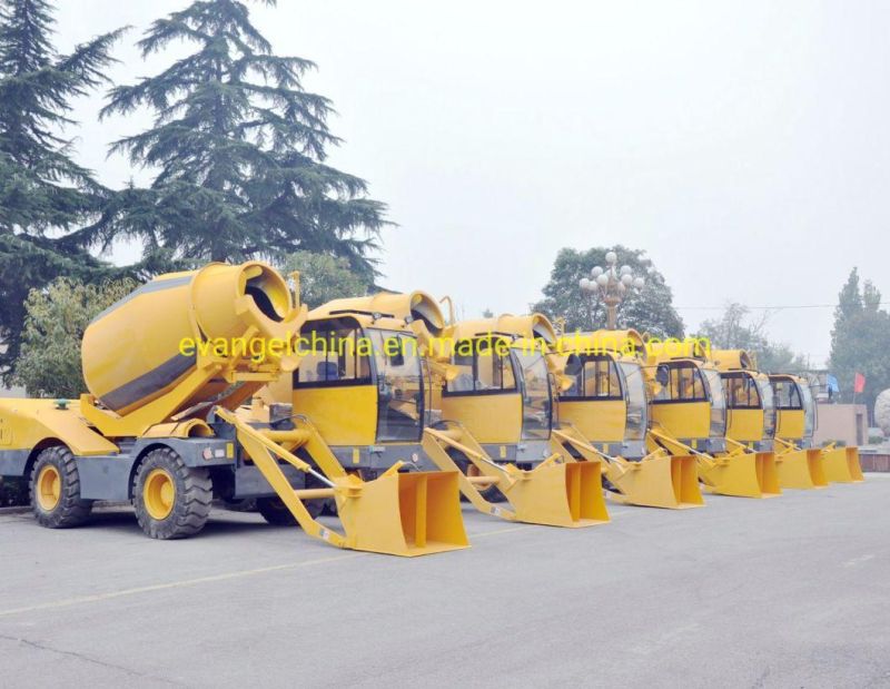 Hot Sale 4m3 Self Loading Concrete Mixer Hy400 Price