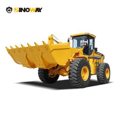 Sinoway Mini Front End Loader Small Shovel Loader Compact Backhoe Wheel Loader for Sale