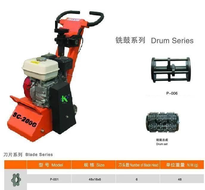 Electric Concrete Scarifier (SC-200)