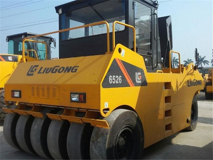 Liugong 26 Ton Clg6526 Tyre Compact Road Roller Price