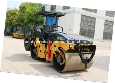 Jmd807h Full Hydraulic Double Drum Vibratory Oscialltory Roller 7 Ton