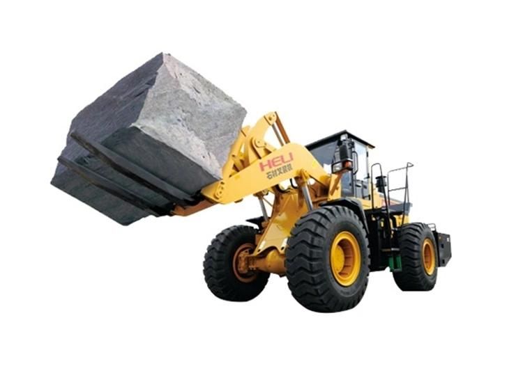 Heli 16ton Quarry Marble Granite Stone Fork Wheel Loader Hl956