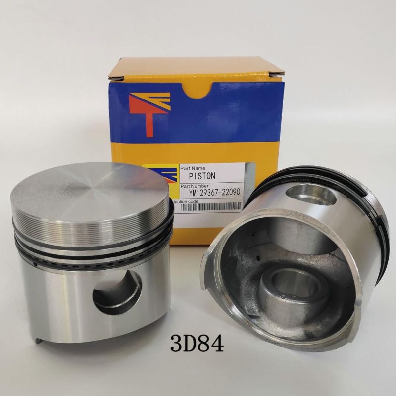 High-Performance Diesel Engine Engineering Machinery Parts Piston Ym129367-22090 for Engine Parts PC38uu-1/3D84 3t84 Generator Set