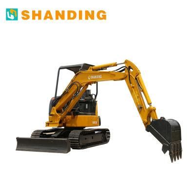 Mini Hydraulic Excavator Earth Moving Equipment Excavator Machine
