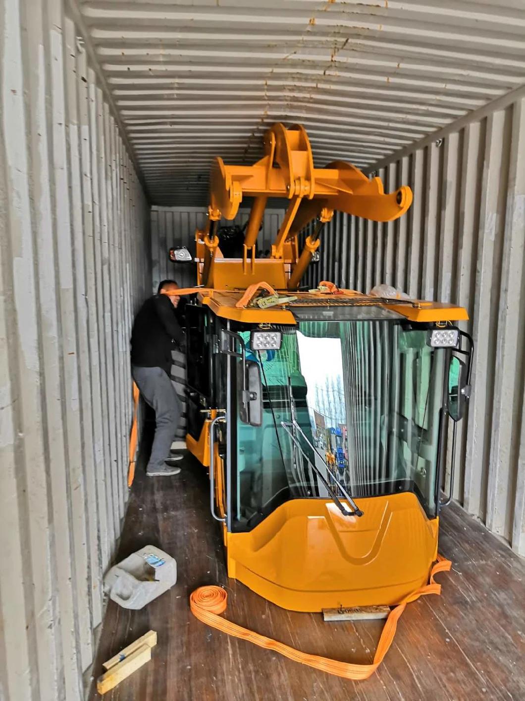 Wheel Loaders with Manual Operation and Hydraulic Transmission Type