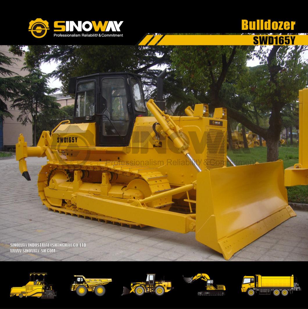 Wetland Crawler Bulldozer 165HP Landfill Bulldozers for Sale