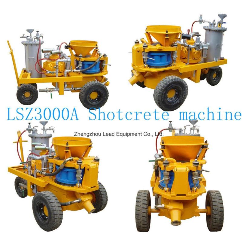 Wet Mix Tunnel Shotcrete Construction Spray Machine Equipment for Swimming Pool