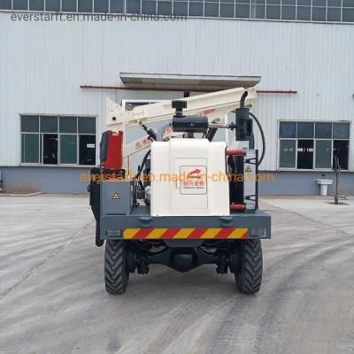 Hydraulic Wheel Type Guardrail Pile Driver for Road Construction Highway Guardrail Pile Driver