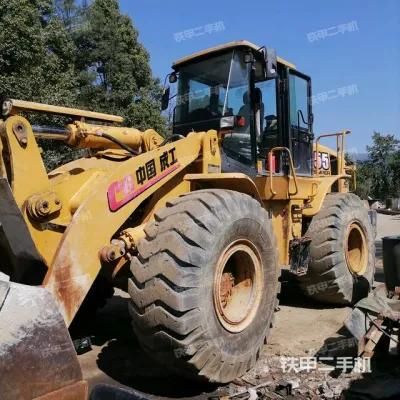 Second Hand Construction Machinery Front Wheel Loader Wheel Loader Used Cg955 for Sale