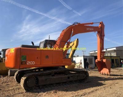 Cheap and Good Original Japan Used Hitachi Ex200 Hydraulic Excavator