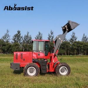 Abbasist 3.2ton 4WD Wheel Loader with Joystick mini front loader AL32