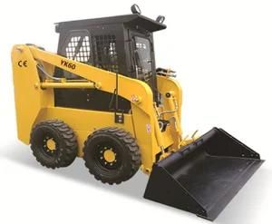 Yk60 Skid Steer Loader, 60HP, Loading Capacity 850kg Wheel Type