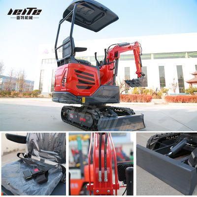 Hot-Sell Mini Excavator Hydraulic Crawler 1.0ton Small Excavator