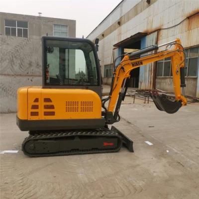 Hixen Energy-Saving Earth-Moving Construction Machines Mini Digger with CE Euro5