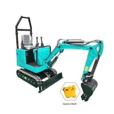 1 Ton CE/EPA Compact Mini Hydraulic Digger Cheap Brand Mini Excavator Price